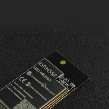 디바이스마트,MCU보드/전자키트 > 통신/네트워크 > 블루투스/BLE,DFROBOT,ESP32 WIFI+BLE 모듈 (PCB안테나) [DFR0624],2.4GHz ~ 2.5GHz / 2.7V ~ 3.6V / 최소전류 : 500mA / 18×31.4×3.3mm (±0.1)