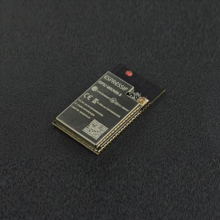 디바이스마트,MCU보드/전자키트 > 통신/네트워크 > 블루투스/BLE,DFROBOT,ESP32 WIFI+BLE 모듈 (IPEX 안테나) [DFR0623],2.4GHz ~ 2.5GHz / 2.7V ~ 3.6V / 최소전류 : 500mA / 18×31.4×3.3mm (±0.1)