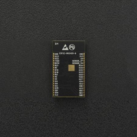 디바이스마트,MCU보드/전자키트 > 통신/네트워크 > 블루투스/BLE,DFROBOT,ESP32 WIFI+BLE 모듈 (IPEX 안테나) [DFR0623],2.4GHz ~ 2.5GHz / 2.7V ~ 3.6V / 최소전류 : 500mA / 18×31.4×3.3mm (±0.1)