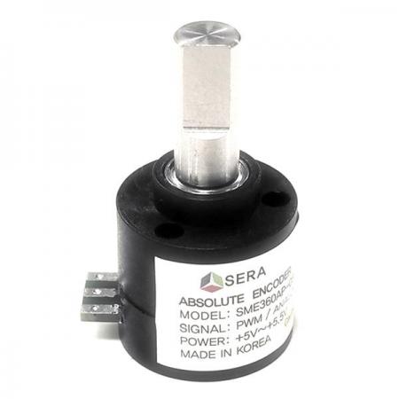 디바이스마트,센서 > 포지션센서 > 로터리엔코더,주식회사 세라,엡솔루트 엔코더 [SME360AP-05DP-XY],0또는 1/2 위치를 쉽게 찾을 수 있습니다, 고 정밀 회전 각 및 포지션 측정, PWM / Analog 출력