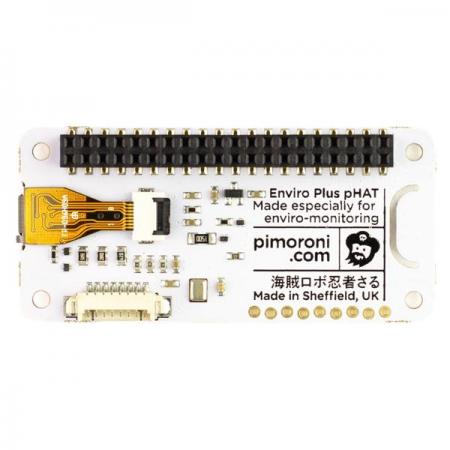 디바이스마트,MCU보드/전자키트 > 센서모듈 > 온도/습도 > 온습도겸용,Pimoroni,Enviro for Raspberry Pi – Enviro + Air Quality [PIM458],라즈베리파이용 환경센서 모듈 / 실외 환경모니터링에 적합 / 대기 품질 (오염 가스 및 미립자), 온도, 압력, 습도, 빛 및 소음 수준 측정 / 0.96인치 컬러 LCD를 탑재 / 모든 40 핀 헤더 Raspberry Pi 모델과 호환