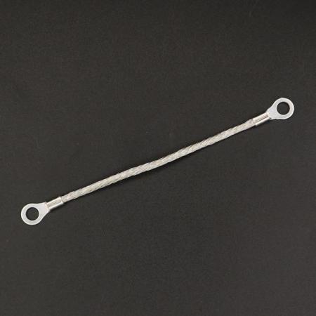 디바이스마트,케이블/전선 > 전기자재/배선자재 > 접지선 > 석연 접지선,,석연 접지선 3.5SQ×100L×M5,접지용 석연선 가공품 / 전선 규격 : 3.5SQ / 길이 : 100mm / 홀 규격 : M5