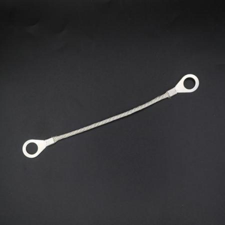 디바이스마트,케이블/전선 > 전기자재/배선자재 > 접지선 > 석연 접지선,,석연 접지선 8SQ×150L×M12,접지용 석연선 가공품 / 전선 규격 : 8SQ / 길이 : 150mm / 홀 규격 : M12