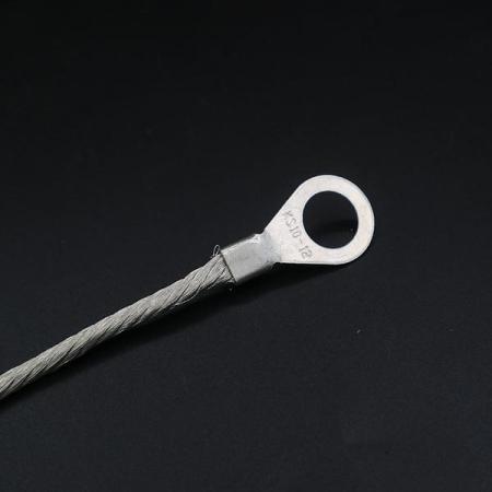 디바이스마트,케이블/전선 > 전기자재/배선자재 > 접지선 > 석연 접지선,,석연 접지선 8SQ×150L×M12,접지용 석연선 가공품 / 전선 규격 : 8SQ / 길이 : 150mm / 홀 규격 : M12