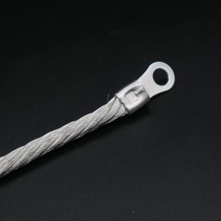 디바이스마트,케이블/전선 > 전기자재/배선자재 > 접지선 > 석연 접지선,,석연 접지선 22SQ×150L×M8,접지용 석연선 가공품 / 전선 규격 : 22SQ / 길이 : 150mm / 홀 규격 : M8