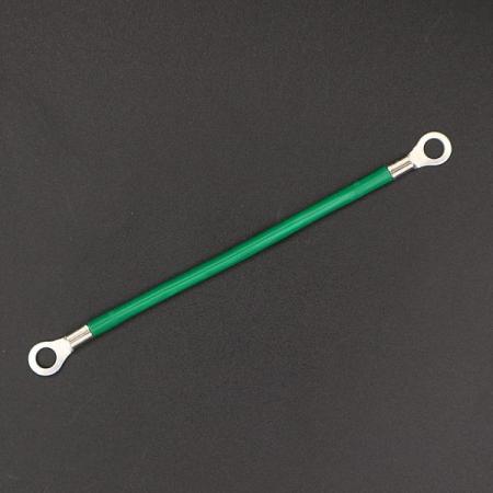 디바이스마트,케이블/전선 > 전기자재/배선자재 > 접지선 > 석연 접지선,,KIV 접지선 4SQ×100L×M5,접지용 KIV 전선 가공품 / 전선 규격 : 4SQ / 길이 : 100mm / 홀 규격 : M5