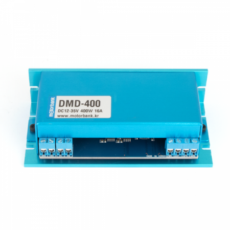 디바이스마트,기계/제어/로봇/모터 > 모터드라이버 > DC모터 드라이버 > 500W 이하 DC모터 드라이버,MotorBank,DC모터 드라이버 정역 디지털입력제어기 400W급 DC12V-35V 16A (DMD-400),400W급 DC 모터 드라이버 / 디지털 입력 / 12~35V DC 모터 구동 / 모터 1개 구동 / 24V 모터 구동 시 정격 16A, 최대 100A / 가변저항과 스위치로 쉽게 구동