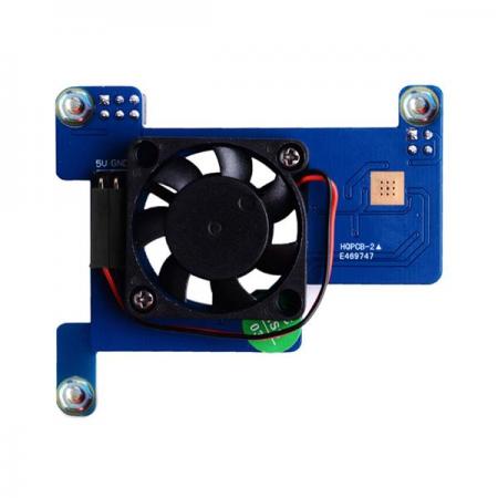 디바이스마트,오픈소스/코딩교육 > 라즈베리파이 > 라즈베리파이 확장보드/HAT,52PI,라즈베리파이 4B/3B+ PoE HAT [EP-0115],조립 용이 / 라즈베리파이 호환 / 냉각 팬 내장 / IEEE 802.3af 호환 PoE / 5V + -5 % 최대 2.5A