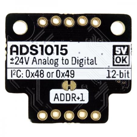 디바이스마트,MCU보드/전자키트 > 센서모듈 > 전압/전류센서,Pimoroni,ADS1015 +/-24V ADC breakout [PIM422],아날로그-디지털 컨버터 브레이크 아웃 / 3개의 채널을 가지고 있으며 -24V에서 +24V의 전압을 12비트 분해능으로 최대 3.3Khz까지 샘플링 가능 / Raspberry Pi 및 Arduino와 호환 / DC 전압을 빠르고 정확하게 측정