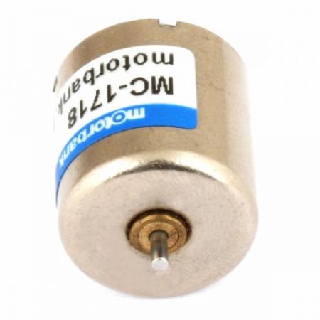 디바이스마트,기계/제어/로봇/모터 > 모터류 > DC모터 > Coreless모터,MotorBank,초고속 코어리스 마이크로 모터 (MC-1718) DC 5V,Φ17mmX18mm / Coreless Micro Servo DC Motor / 16800rpm / 70mA /