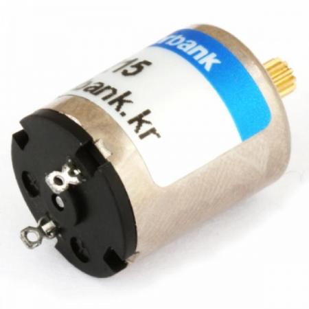 디바이스마트,기계/제어/로봇/모터 > 모터류 > DC모터 > Coreless모터,MotorBank,저전류 초고속 코어리스 마이크로 모터 (MC-1215) DC 4.5V,Φ12mmX15mm / Coreless Micro Servo DC Motor / Pulley Shaft / 15000rpm / 0.46W / 54mA