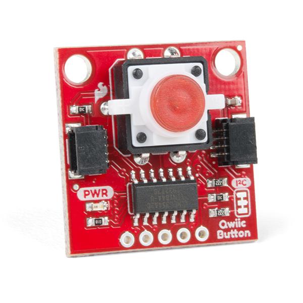 SparkFun Qwiic Button - Red LED [BOB-15932]
