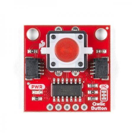 디바이스마트,MCU보드/전자키트 > 버튼/스위치/제어/RTC > 버튼/스위치/조이스틱,SparkFun,SparkFun Qwiic Button - Red LED [BOB-15932],50mA 정격 / 12mm 빨간색 LED 버튼 / 버튼에는 구성 가능한 I2C 주소가 있음