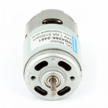 디바이스마트,기계/제어/로봇/모터 > 모터류 > DC모터 > 중형DC모터,MotorBank,볼베어링 중형DC모터 (MB4266-2451) DC24V 42파이,소형DC모터 / DC12V / 5,100rpm / 22.04W / " D " 컷 ShaftPRINTER / COPIER / 반도체장비 / 자동차, 산업용 전동공구, 과학기자재 등 고성능 DC모터