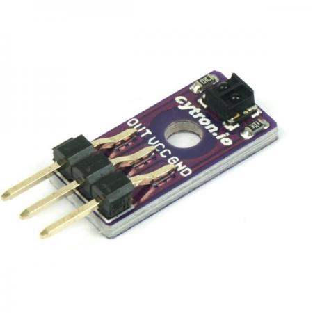 디바이스마트,MCU보드/전자키트 > 센서모듈 > 라이다/거리/초음파/라인 > 적외선(IR)/라인센서,Cytron,Maker Reflect: Simplifying IR Reflectance Sensor for Beginner [MAKER-REFLECT],적외선을 표면에 투과시키는 적외선 (IR) LED로 구성된 작은 반사율 센서