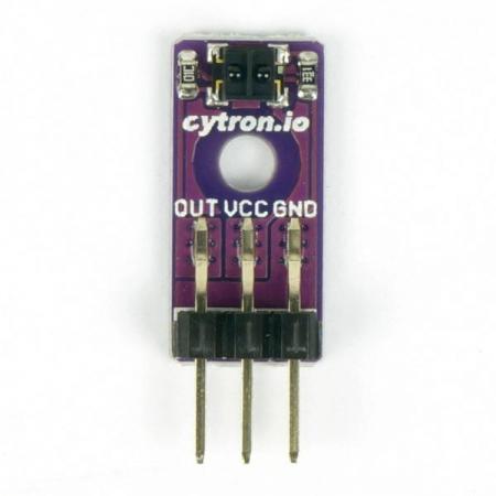 디바이스마트,MCU보드/전자키트 > 센서모듈 > 라이다/거리/초음파/라인 > 적외선(IR)/라인센서,Cytron,Maker Reflect: Simplifying IR Reflectance Sensor for Beginner [MAKER-REFLECT],적외선을 표면에 투과시키는 적외선 (IR) LED로 구성된 작은 반사율 센서