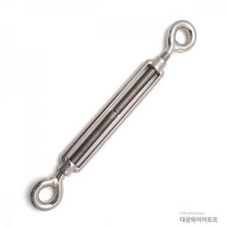 디바이스마트,기계/제어/로봇/모터 > 도르래/와이어/체인 > 턴버클,대광와이어로프,스텐턴버클M10 양쪽 고리형,후크 / 턴버클 고리 / 와이어 로프 체인 / 서스 SUS304 부속 / ★착불비용이 사전에 안내가 어렵습니다. 무게 및 부피가 커질수록 착불비용이 높아질 수 있으니 참고하여 주문해주시길 바랍니다.