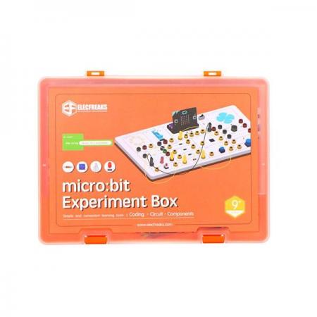 디바이스마트,오픈소스/코딩교육 > Micro:Bit > 마이크로비트 교육용키트,ELECFREAKS,마이크로비트 실험 상자 (마이크로비트 포함) [EF08199],온도센서, 광전지, 서보모터 및 LED의 구성요소에 MOSFET 트랜지스터, 다양한 저항 값 및 회로 설계와 프로그래밍을 결합하는 트림 팟과 같은 전자 부품을 추가한 마이크로비트 키트