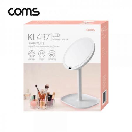 디바이스마트,컴퓨터/모바일/가전 > 가전/생활용품 > 이미용가전 > 미용기기/용품,Coms,LED 조명 메이크업/화장 거울 [KL437],LED 조명 메이크업/화장 거울
