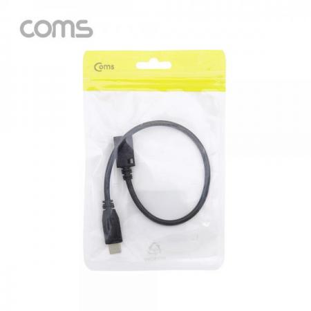 디바이스마트,케이블/전선 > USB 케이블 > OTG(FM) > USB C타입 OTG,Coms,USB 3.1(Type C) 케이블 20cm / C(M) to Mini 5Pin(F) [IF343],USB 3.1(Type C) 케이블 20cm / C(M) to Mini 5Pin(F)