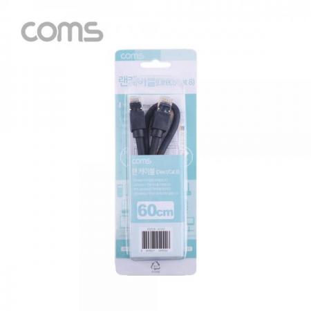 디바이스마트,케이블/전선 > PC/네트워크/통신 케이블 > 랜(LAN) 케이블 > CAT.7 랜케이블,Coms,랜케이블(Direct/Cat 8) 60cm / 기가비트 / LAN / 40Gbps / 26AWG / Fluke Test [BC992],랜케이블(Direct/Cat 8) 60cm / 기가비트 / LAN / 40Gbps / 26AWG / Fluke Test