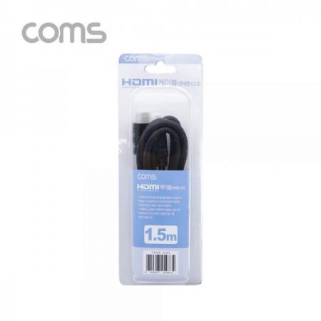 디바이스마트,케이블/전선 > 영상/음향 케이블 > HDMI 케이블,Coms,HDMI 케이블(경제형 V2.0) / 4Kx2K@60Hz 지원 / 1.5M [BC983],HDMI 케이블(경제형 V2.0) / 4Kx2K@60Hz 지원 / 1.5M
