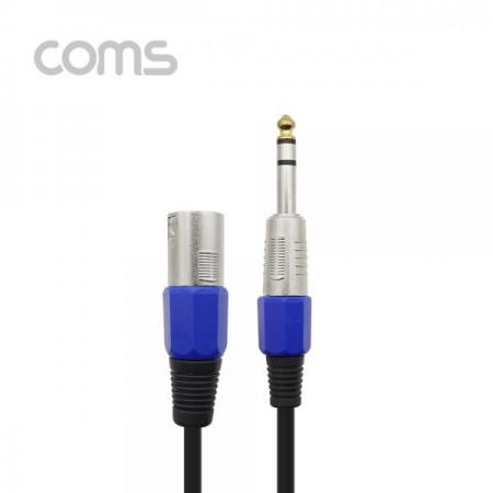 디바이스마트,케이블/전선 > 영상/음향 케이블 > AV통합 케이블,Coms,캐논 변환 케이블, 캐논(M)/6.5 스테레오 ST(M), 20cm [IF320],캐논 변환 케이블/ 캐논(M)/6.5 스테레오 ST(M)/ 20cm