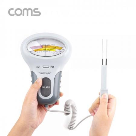 디바이스마트,계측기/측정공구 > 환경/이화학 측정장치 > 소음/수질/PH측정,Coms,테스터기(수질 농도 측정) / CL2, PH 측정 [IF050],테스터기(수질 농도 측정) / CL2/ PH 측정