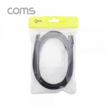 디바이스마트,케이블/전선 > USB 케이블 > OTG(FM) > USB C타입 OTG,Coms,USB 3.1(Type C) 케이블(MM) 2M / 고속충전 / USB 2.0 속도 / Black [BT979],USB 3.1(Type C) 케이블(MM) 2M / 고속충전 / USB 2.0 속도 / Black