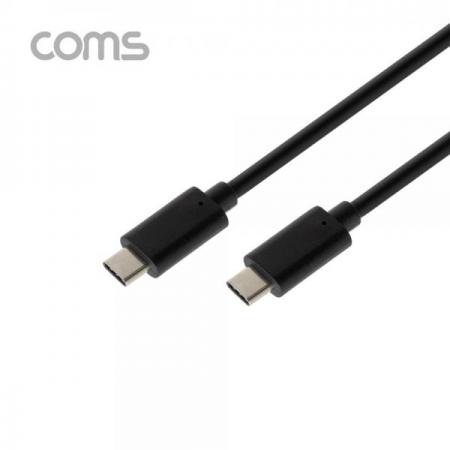 디바이스마트,케이블/전선 > USB 케이블 > OTG(FM) > USB C타입 OTG,Coms,USB 3.1(Type C) 케이블(MM) 2M / 고속충전 / USB 2.0 속도 / Black [BT979],USB 3.1(Type C) 케이블(MM) 2M / 고속충전 / USB 2.0 속도 / Black