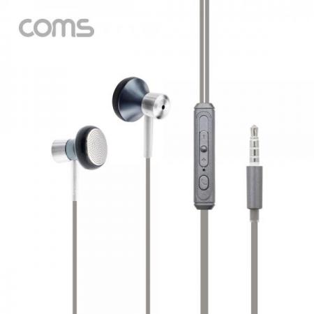 디바이스마트,컴퓨터/모바일/가전 > 음향ㆍ영상ㆍ카메라 > 헤드폰/이어폰 > 이어폰,Coms,이어폰 (3.5mm / 마이크 / 볼륨 컨트롤), 1.2m, Black [IF173],이어폰 (3.5mm / 마이크 / 볼륨 컨트롤)/ 1.2m/ Black