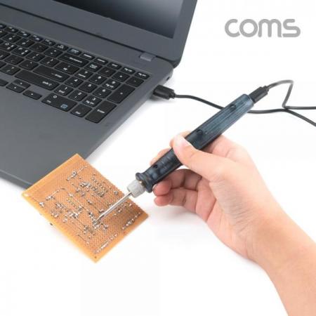 디바이스마트,수공구/전자공구/전동공구 > 전자공구 > 인두기/인두스탠드 > 일반인두,Coms,USB 납땜 인두기 / USB Micro 5P Power [IF259],USB 납땜 인두기 / USB Micro 5P Power