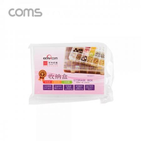 디바이스마트,공구함/작업대/엔클로저 > 공구함/부품함 > 다용도정리함(케이스),Coms,다용도 PVC 수납함 / 6분배 / 120 x 85 x 20 (mm) [IF297],다용도 PVC 수납함 / 6분배 / 120 x 85 x 20 (mm)