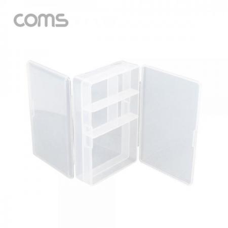 디바이스마트,공구함/작업대/엔클로저 > 공구함/부품함 > 다용도정리함(케이스),Coms,다용도 PVC 수납함 / 양면 열림 / 100 x 70 X 30 (mm) [IF295],다용도 PVC 수납함 / 양면 열림 / 100 x 70 X 30 (mm)