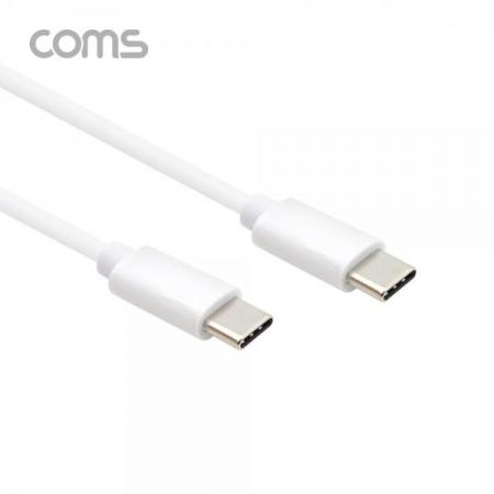 디바이스마트,케이블/전선 > USB 케이블 > OTG(FM) > USB C타입 OTG,Coms,USB 3.1(Type C) 케이블(MM) 1.8M / 고속충전 / USB 2.0 속도 / White [IF137],USB 3.1(Type C) 케이블(MM) 1.8M / 고속충전 / USB 2.0 속도 / White