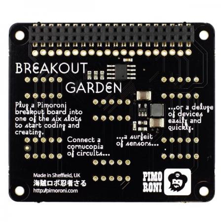 디바이스마트,MCU보드/전자키트 > 통신/네트워크 > 기타 네트워크/통신,Pimoroni,Breakout Garden for Raspberry Pi (I2C) [PIM377],복잡한 배선, 남땜, 브레드보드 없이 피모로니 브레이크아웃 보드를 활용하여 코딩 및 추가 기능을 만들어주는 커넥터 슬롯 / 6개의  I2C 슬롯 탑재