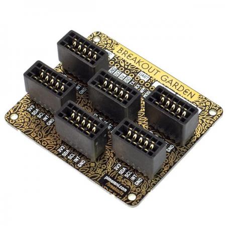 디바이스마트,MCU보드/전자키트 > 통신/네트워크 > 기타 네트워크/통신,Pimoroni,Breakout Garden for Raspberry Pi (I2C) [PIM377],복잡한 배선, 남땜, 브레드보드 없이 피모로니 브레이크아웃 보드를 활용하여 코딩 및 추가 기능을 만들어주는 커넥터 슬롯 / 6개의  I2C 슬롯 탑재