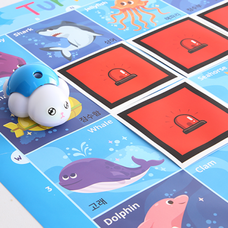 디바이스마트,오픈소스/코딩교육 > 코딩교육 키트/로봇 > 기타,로보메이션,터틀 로봇용 3종지도,터틀 로봇 전용 3종 지도 Set(과일,바다,동물) / 귀여운 그림으로 코딩의 흥미를 높여줍니다