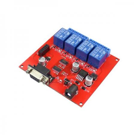 디바이스마트,MCU보드/전자키트 > 전원/신호/저장/응용 > 릴레이,JK전자,RS232 시리얼 릴레이 4채널 JK-SR-4,RS232통신으로 제어가 가능한 4채널 릴레이모듈 / 시리얼 통신 / 동작전원: DC 9~24V