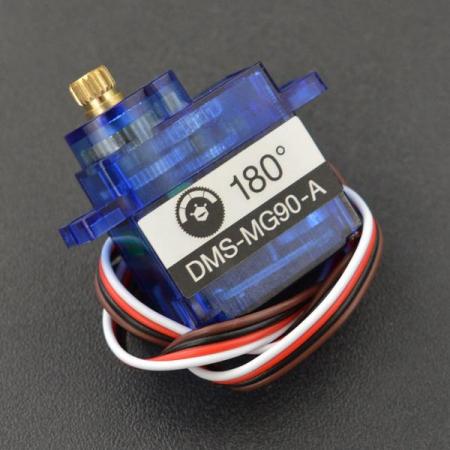 디바이스마트,기계/제어/로봇/모터 > 모터류 > 서보모터 > 아날로그 서보모터,DFROBOT,9g 180도 메탈 서보모터(with Analog Feedback) (1.5kg) [SER0047],아두이노 호환 / 펄스 폭 범위 : 500-2500μsec / 신경 위치 : 1500μsec / 데드 대역폭 : ≤ 5 μsec / 작동 전압 : 4.8V ~ 6V / 22.9 * 12.2 * 32.5mm / 0.9 * 0.48 * 1.28inch / 무게 : 12 ± 1g / 9g 180° Metal Servo with Analog Feedback (1.5kg)