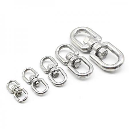 디바이스마트,기계/제어/로봇/모터 > 도르래/와이어/체인 > 슈벨(회전고리),SZH,슈벨 (회전고리) 회전고리 체인 꼬임 방지 M5 - 더블타입 [SZH-SR003],꼬임 엉킴 방지 회전 고리 / 회전도래 / 연결 고리 /