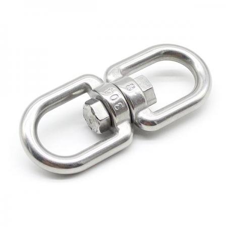 디바이스마트,기계/제어/로봇/모터 > 도르래/와이어/체인 > 슈벨(회전고리),SZH,슈벨 (회전고리) 회전고리 체인 꼬임 방지 M18 - 더블타입 [SZH-SR010],꼬임 엉킴 방지 회전 고리 / 회전도래 / 연결 고리 /