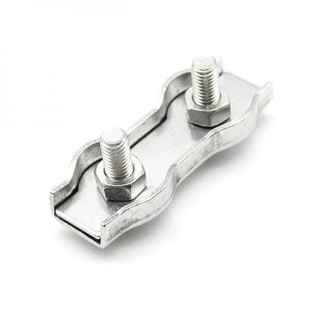 디바이스마트,기계/제어/로봇/모터 > 도르래/와이어/체인 > 와이어클립 > 더블형 와이어클립,SZH,와이어 클립 - 더블 (M10) 8mm 고정와이어로프 클립 [SZH-WC014],