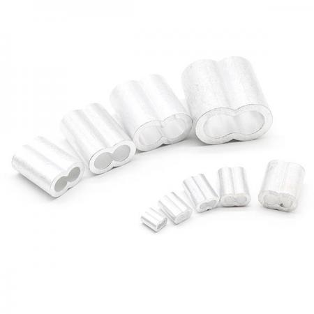 디바이스마트,기계/제어/로봇/모터 > 도르래/와이어/체인 > 와이어부속(슬리브) > 땅콩형 슬리브,SZH,와이어로프 슬리브 M5 - 땅콩형 [SZH-WSD008],와이어 로프 고정용 알루미늄 슬리브 / 땅콩형 / 내측 치수 : 5.5mm