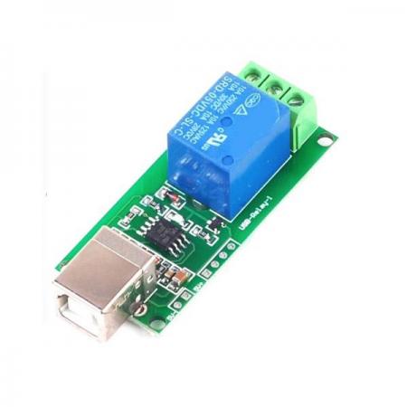 디바이스마트,MCU보드/전자키트 > 전원/신호/저장/응용 > 릴레이,JK전자,USB 시리얼 릴레이 1채널 JK-UR-1,시리얼통신으로 제어 가능 / 1채널 릴레이 모듈 / 기본 HID장치로 설정