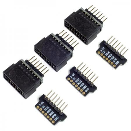 디바이스마트,MCU보드/전자키트 > 통신/네트워크 > 기타 네트워크/통신,Pimoroni,SPI Breakout Garden Extender Kit (3pairs)[PIM454],SPI 브레이크 아웃 범위 확장용 /  3개의 SPI Breakout Extenders및 3개의 SPI Garden Extender가 포함