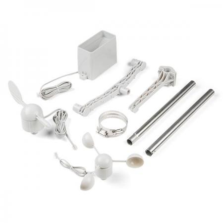 디바이스마트,MCU보드/전자키트 > 교육용키트/로봇 > 교육용키트 > 재미있는키트/기타,SparkFun,Weather Meter Kit [SEN-15901],풍속, 풍향, 강우 측정 키트 / 능동 전자 장치를 포함하지 않으며, 스위치와 전압 변화를 통해 날씨 측정