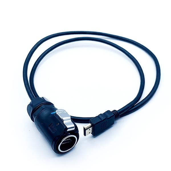 HDMI 방수 케이블 [LP24-HDMI-MP-MP-1M-001]