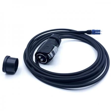 디바이스마트,커넥터/PCB > 산업/의료/방수 커넥터 > CNLINKO 방수 커넥터 > RJ45/광섬유,CNLINKO,광 섬유 방수 케이블 [LP-24-C/LC/016/PE-41-001],방수 시그널 커넥터 플러그 / IP67 / 24-26 AWG / LP-24-C/LC/016/PE-41-001