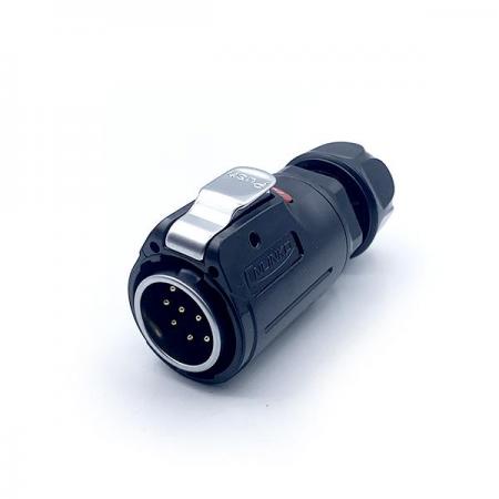 디바이스마트,커넥터/PCB > 산업/의료/방수 커넥터 > CNLINKO 방수 커넥터 > 파워 플러그,CNLINKO,방수 파워 플러그 10핀 [LP-24-C10PE-01-001],방수 전원 커넥터 플러그 / 10핀 / 정격전류: 10A / 작동전압: 400V / IP67 / 16-18 AWG / LP-24-C10PE-01-001